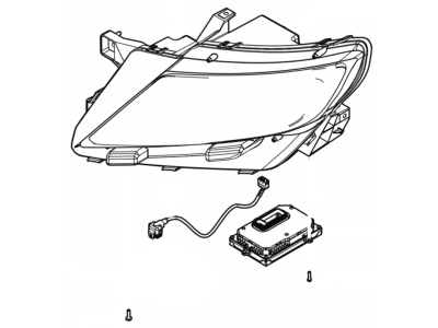 Lincoln BA1Z-13008-SCP Lamp Assy