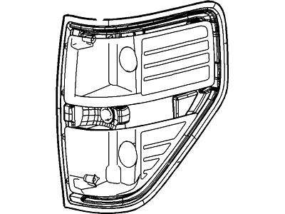 Ford BL3Z-13405-BCP Lamp Assy