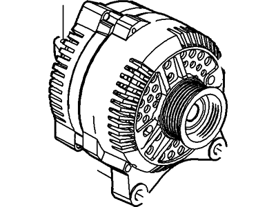 Ford 7C2Z-10346-AA Alternator Assy