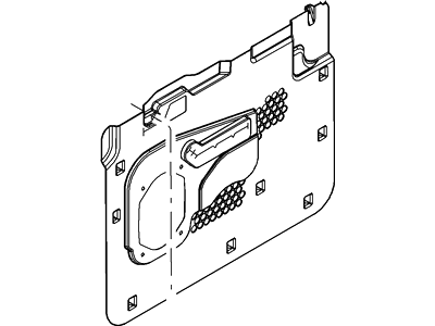 Ford 7L1Z-4027458-A Shield - Rear