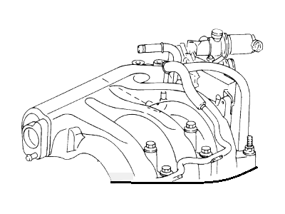 Ford 1F2Z-9424-BA Manifold Assy - Inlet              