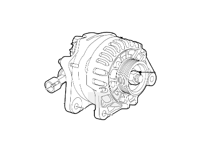 Ford 1L8Z-10346-AB Alternator Assembly