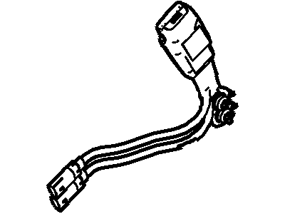 Ford AL3Z-1561203-AC Buckle Assy - Seat Belt