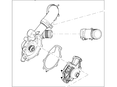 Ford 5M8Z-8501-A Pump Assy - Water