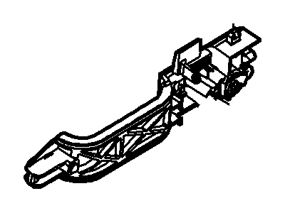 Ford 6L8Z-78224N02-AA Reinforcement