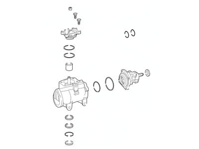 Ford BC3Z-3504-A Gear Assy - Steering