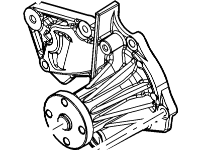 Ford BE8Z-8501-B Pump Assy - Water