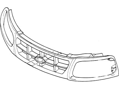 Ford F85Z-8200-DAF Grille - Radiator