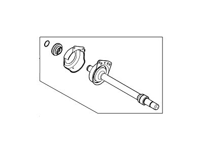 Ford YL8Z-3A329-EA Shaft