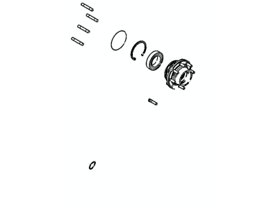 Ford H2MZ-1104-P Hub Assembly - Wheel