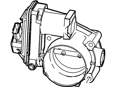 Lincoln 7T4Z-9E926-EA Throttle Body And Motor Assy