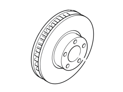 Ford G2MZ-1V125-AAA Disc - Brake