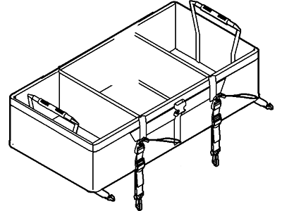 Lincoln AE5Z-78115A00-B Compartment Assy - Rear Stowage