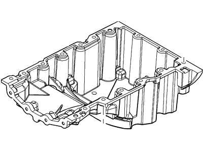 Ford BR3Z-6675-P Pan Assembly - Engine Oil
