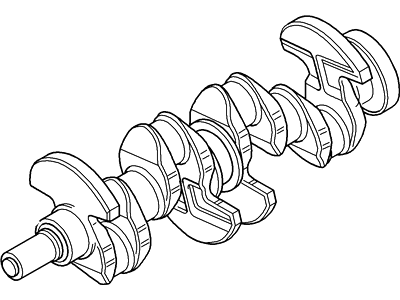 Ford 1S7Z-6303-DA Crankshaft Assy