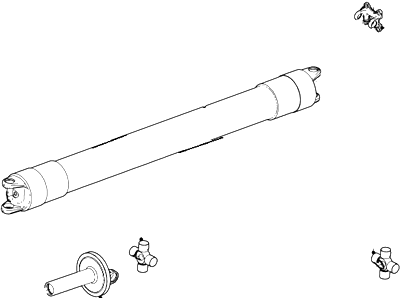 Ford 8C2Z-4602-A Shaft Assy - Drive