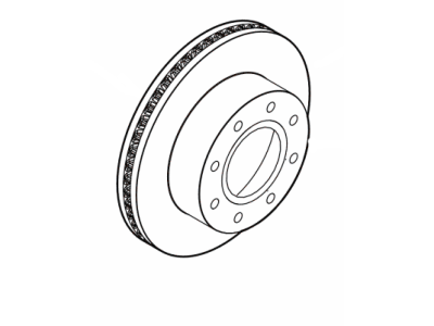 Ford GU2Z-1V125-D Rotor Assy