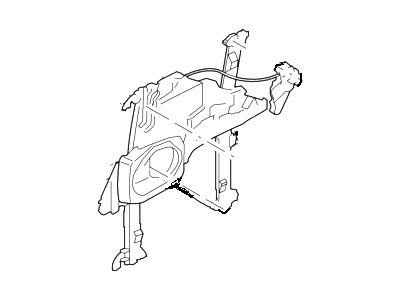 Lincoln 4L1Z-7823209-AD Regulator - Window - Less Motor