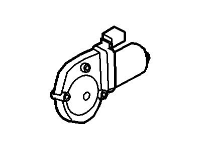 Lincoln 2L1Z-7823394-AA Motor Assy - Window Operating