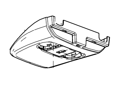 Lincoln 4L3Z-18519A70-AAJ Console Assy - Overhead