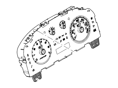 Ford 8S4Z-10849-A Instrument Cluster