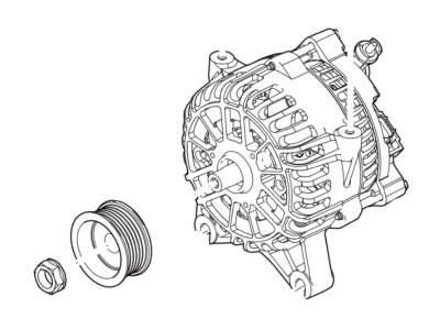 Mercury G2MZ-10346-CX Alternator Assy