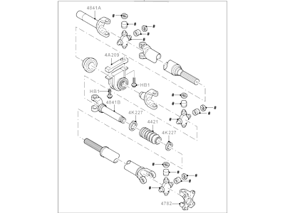 Ford 7L3Z-4R602-F Shaft Assy - Drive