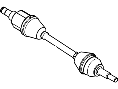 Ford 3F2Z-3B436-AA Shaft - Front Axle