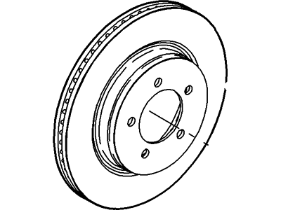 Mercury 6L2Z-1125-AA Rotor Assy