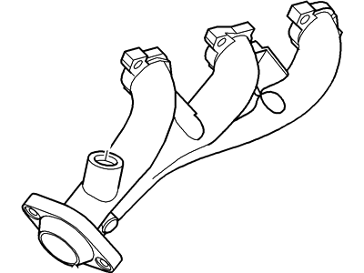 Mercury 1L2Z-9430-CA Manifold Assy - Exhaust