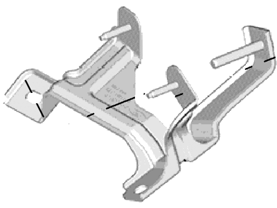 Ford DG9Z-2C304-B Bracket