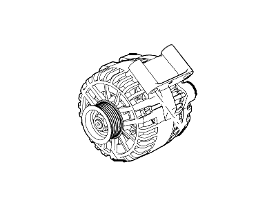 Ford 7R3Z-10346-A Alternator Assy