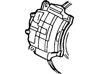 Mercury F58Z-2V130-DRM Caliper With Pads                  