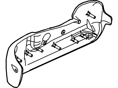 Ford 4C3Z-2862186-BAA Shield Assembly