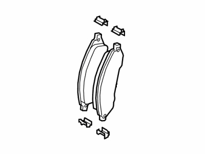 Ford J2MZ-2V001-E Kit - Brake Lining