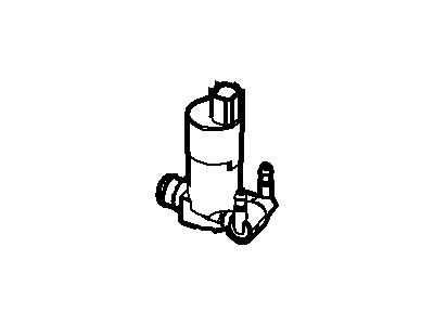 Ford CV6Z-17664-B Motor And Pump Assy