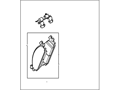 Lincoln 8A8Z-2V001-A Kit - Brake Lining