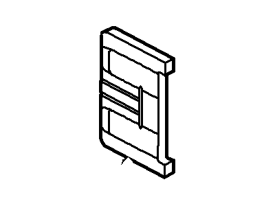 Ford F7LZ-14A003-AA Cover - Fuse Box