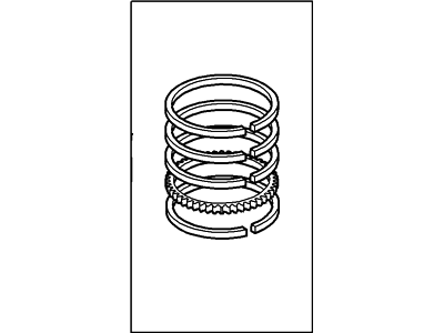 Mercury 2L3Z-6148-JA Kit - Piston Ring