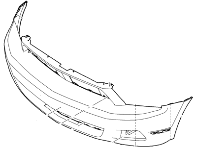 Ford AR3Z-17D957-AACP Bumper Assembly - Front