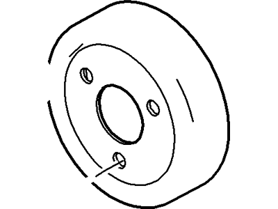 Mercury 1S7Z-8509-AB Pulley - Water Pump