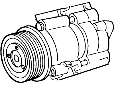 Mercury F7DZ-19703-GB Compressor Assy                    