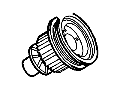 Ford 3L2Z-6B321-AA Pulley - Crankshaft