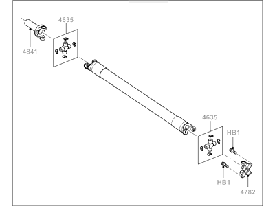 Lincoln 7L1Z-4602-B Shaft Assy - Drive