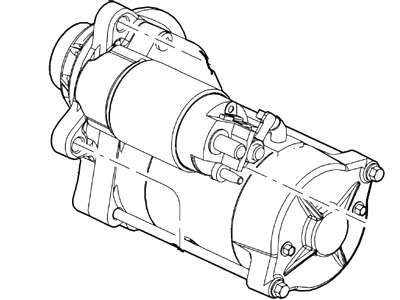 Ford 7C3Z-11V002-AARM1 Starter Motor Assy