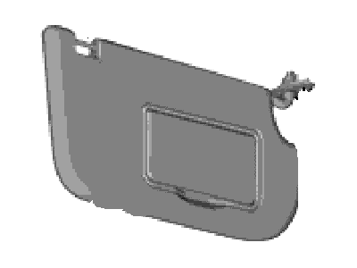 Ford CJ5Z-7804105-BB Visor Assy - Sun