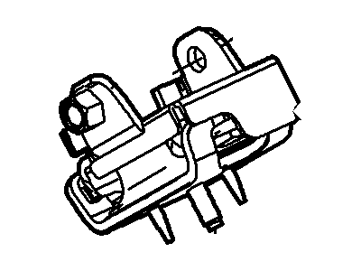 Ford 7A2Z-6038-A Insulator Assy - Engine Support