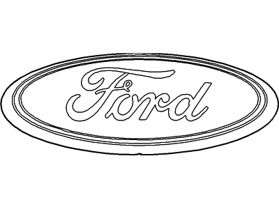 Ford 7T4Z-8213-A Name Plate