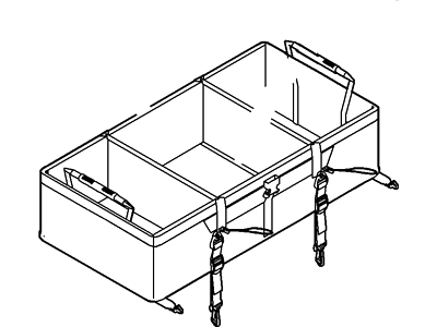 Ford AE5Z-78115A00-B Compartment Assy - Rear Stowage