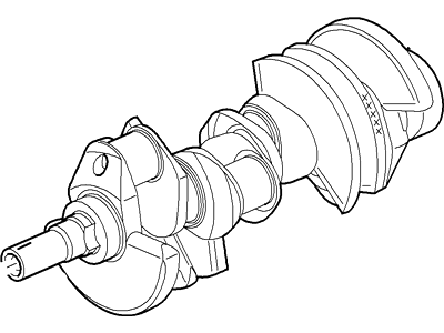 Ford 2C5Z-6303-AA Crankshaft Assy